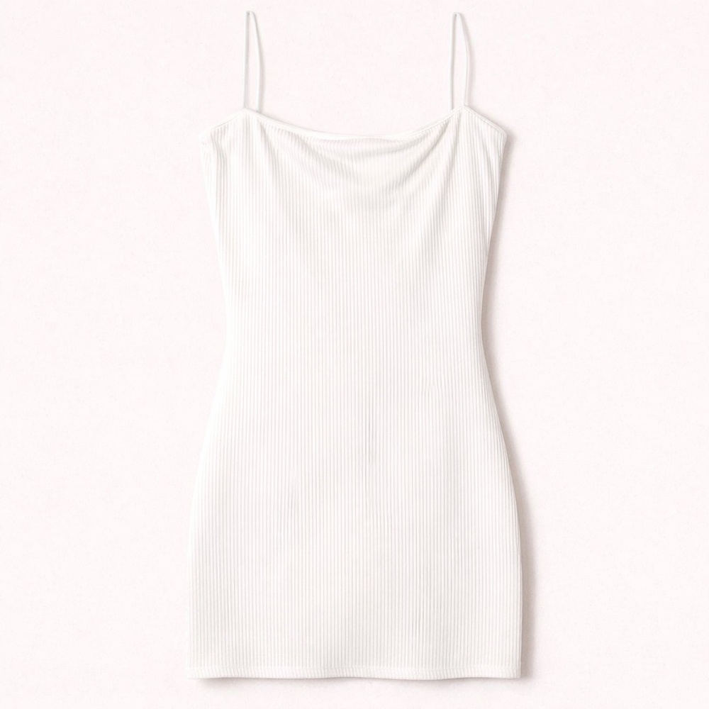 NWT Windsor White Bodycon Spaghetti Strap Mini Slip Dress